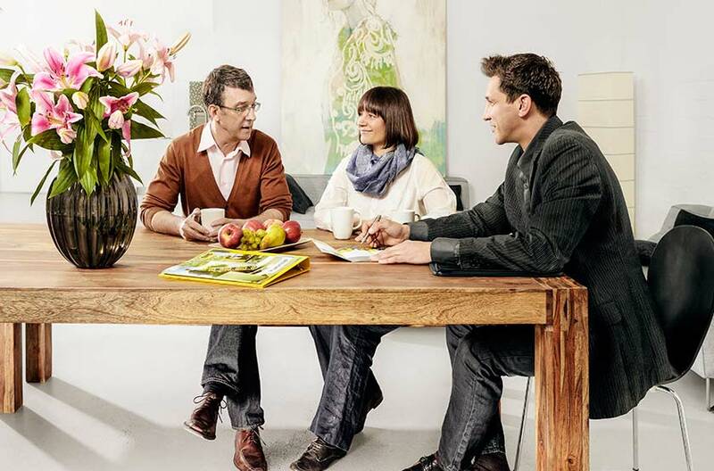 Beratung vor Seniorenumzug