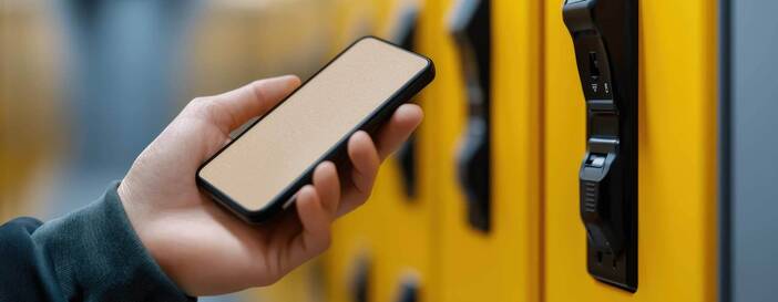 Lagerbox per Handy verwalten